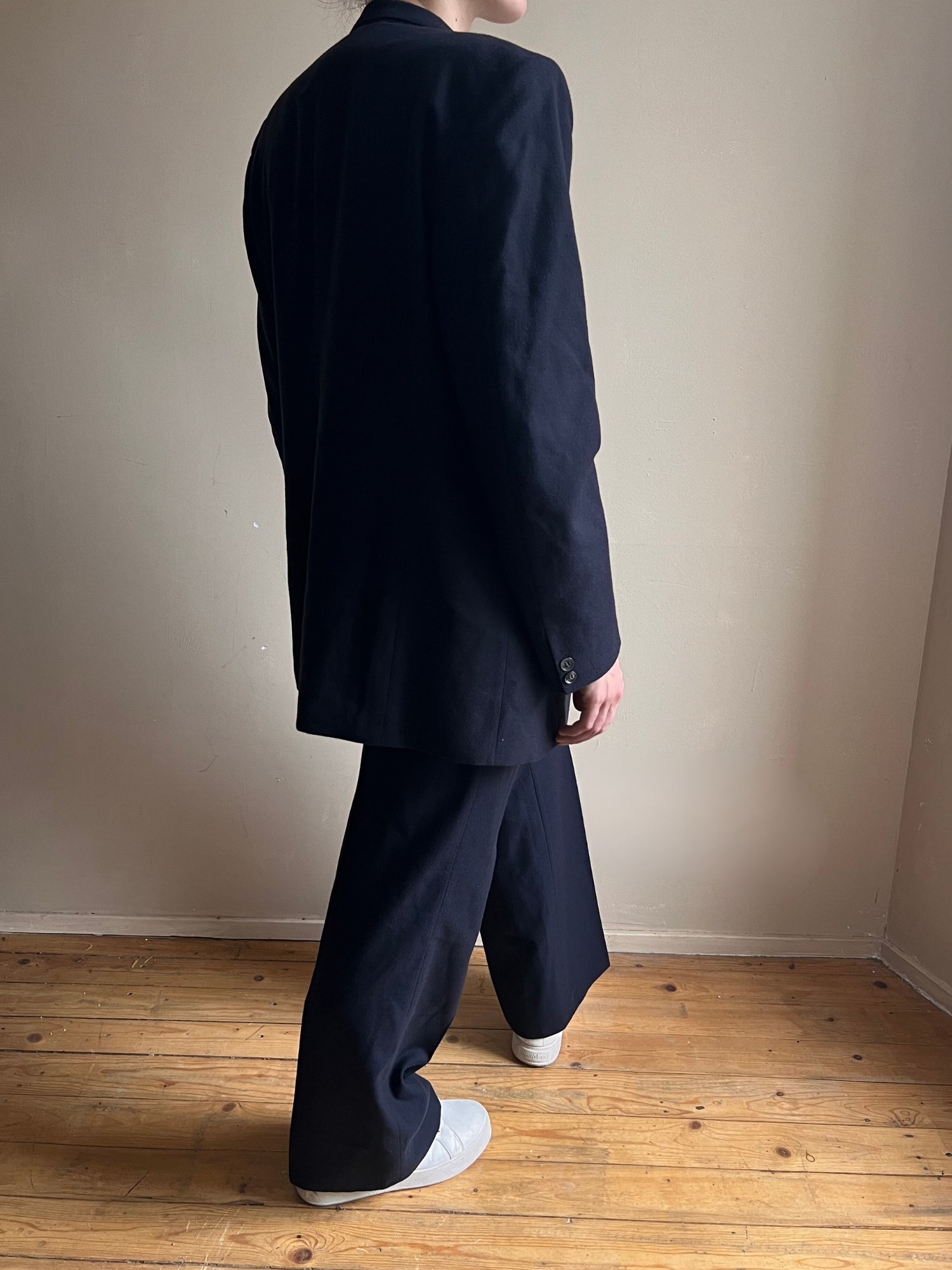 Blue Pierre Cardin Suit - M/L | Vintage