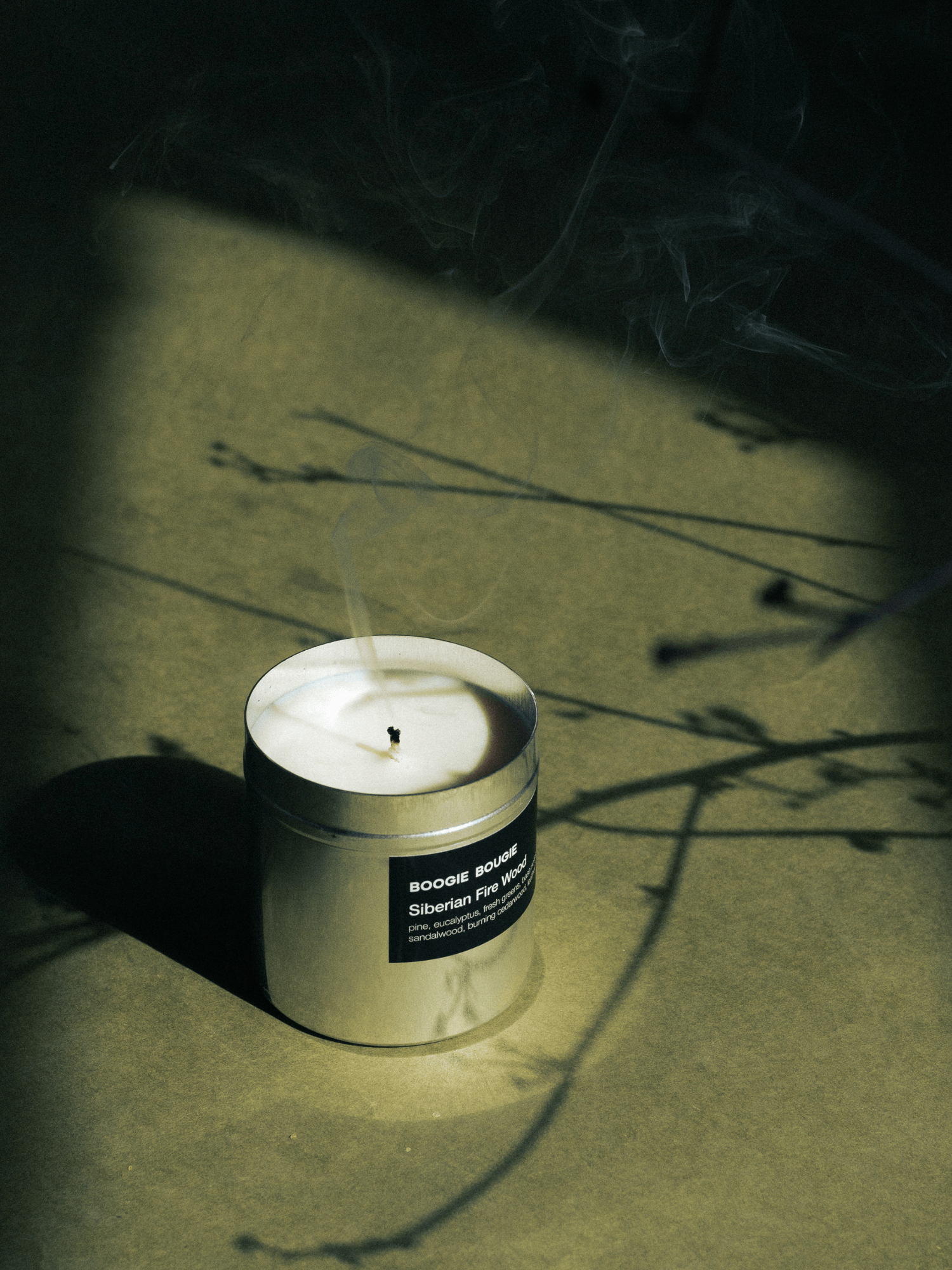 Siberian Fire Wood- Scented Candle | Boogie Bougie