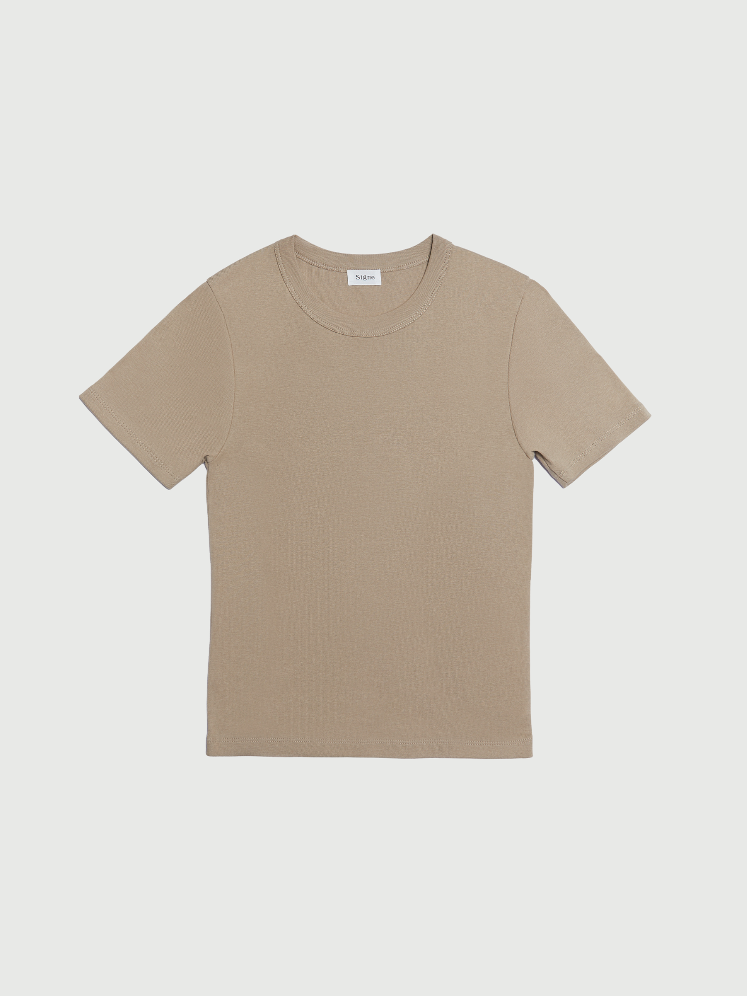 Hazel Organic Cotton Fitted T-shirt | By Signe