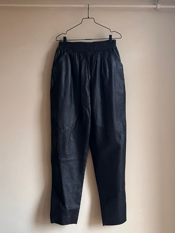 Leather Trousers - S/M | Vintage