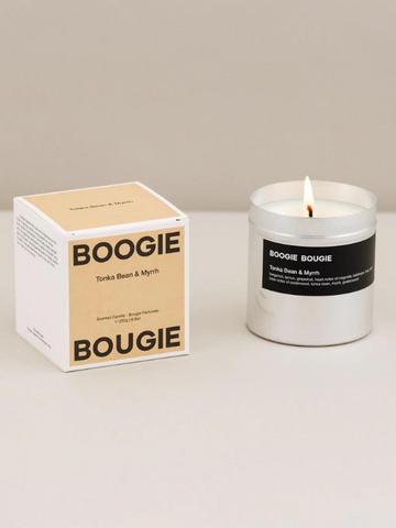 Tonka Bean & Myrrh- Scented Candle | Boogie Bougie